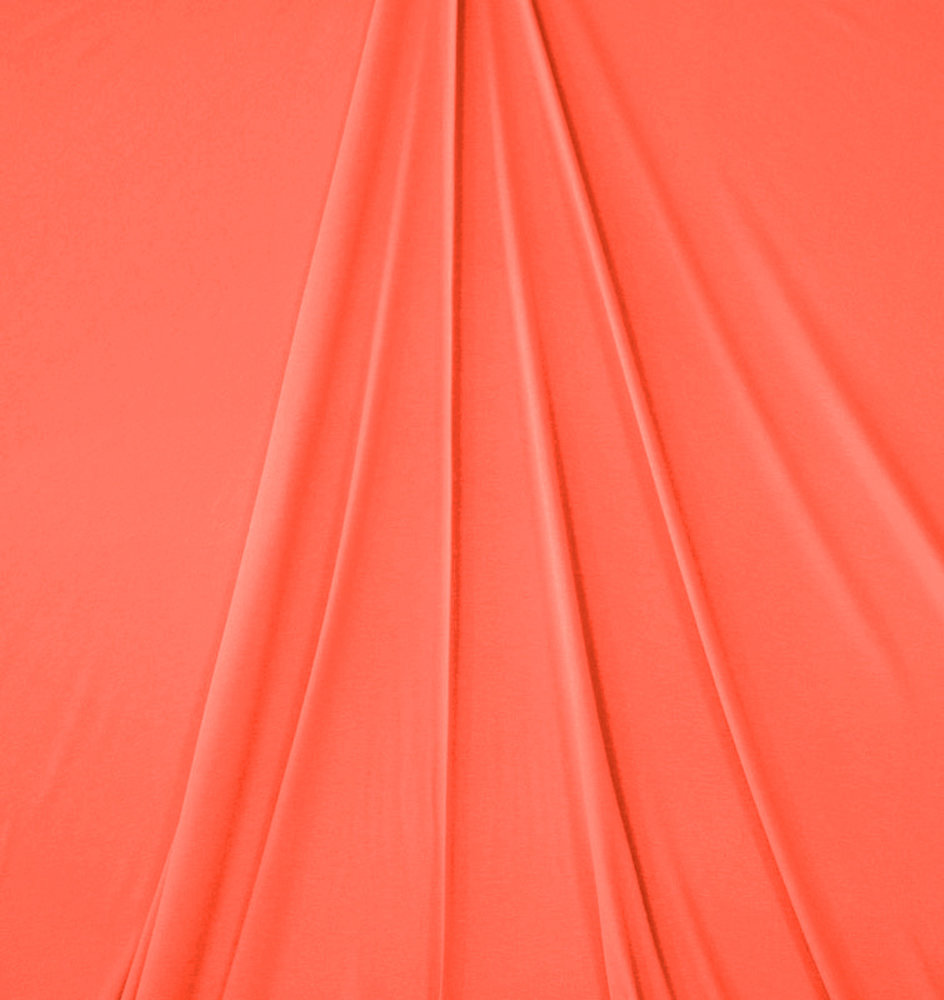Jersey viscose Premium PV17 - corail Jersey viscose Premium PV17 - corail