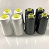 Overlock Yarn - white/black - PACKAGE 8 pc. Overlock Yarn - white/black - PACKAGE 8 pc.