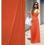 Premium Viscose Jersey PV15 - orange Premium Viscose Jersey PV15 - orange