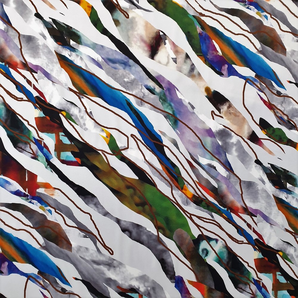 Jet d'encre en soie 286 Jet d'encre en soie 286