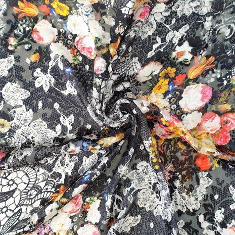 Soie Viscose Ausbrenner 291 Soie Viscose Ausbrenner 291