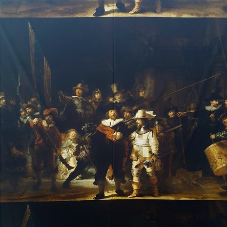 Cotton Inkjet 392 - Rembrandt van Rijn / Nachtwache Cotton Inkjet 392 - Rembrandt van Rijn / Nachtwache