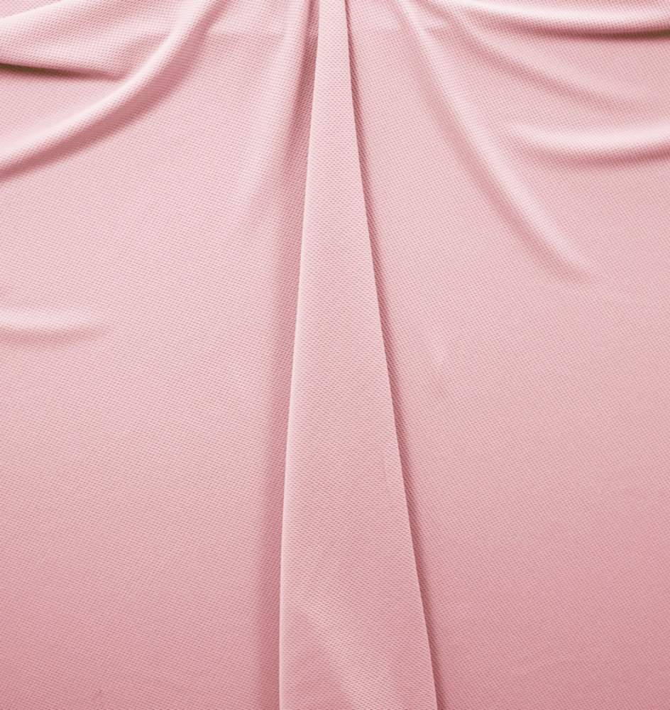 Piqué Stretch PS10 - rose tendre Piqué Stretch PS10 - rose tendre