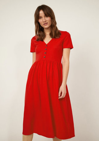 Piqué Stretch PS13 - rouge vif Piqué Stretch PS13 - rouge vif