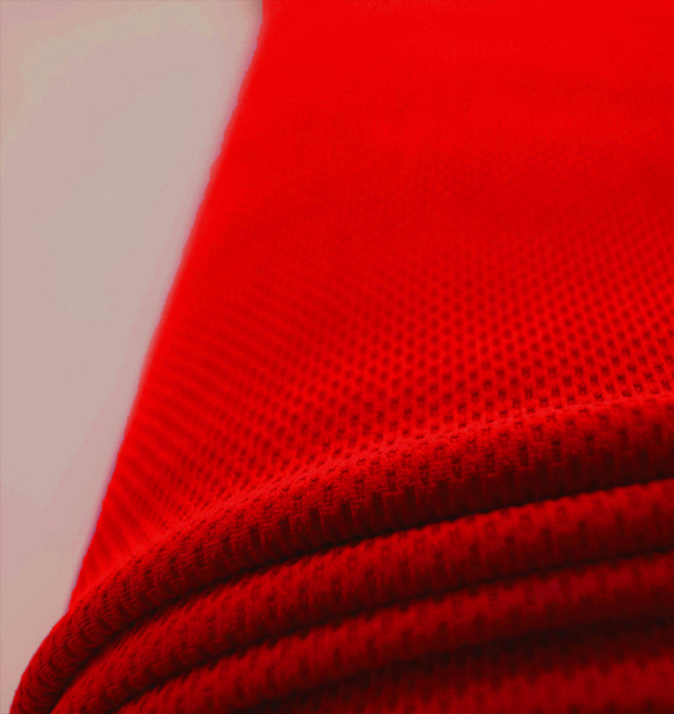 Piqué Stretch PS13 - fel rood Piqué Stretch PS13 - fel rood