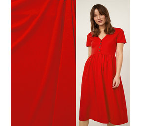 Piqué Stretch PS13 - fel rood.  tijdelijk uitverkocht Piqué Stretch PS13 - fel rood.  tijdelijk uitverkocht