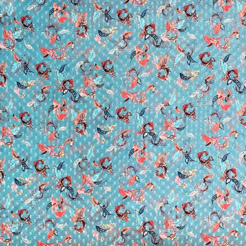 Polyester Chiffon with Application 2151