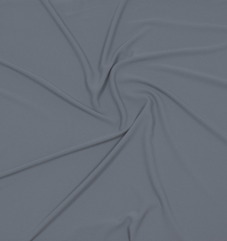 Embossed Chiffon SC01 - jeans blue Embossed Chiffon SC01 - jeans blue