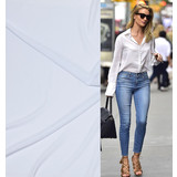 Embossed Chiffon SC04 - white Embossed Chiffon SC04 - white