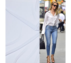 Reliëf Chiffon SC04 - wit Reliëf Chiffon SC04 - wit