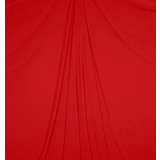 Geprägter Chiffon SC12 - leuchtend rot Geprägter Chiffon SC12 - leuchtend rot