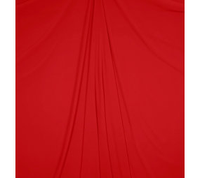 Mousseline de soie gaufrée SC12 - rouge vif Mousseline de soie gaufrée SC12 - rouge vif