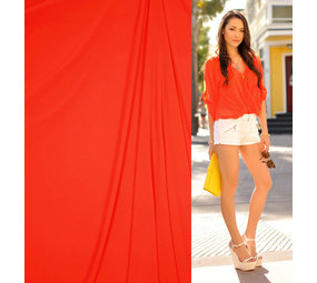 Reliëf Chiffon SC21 -  oranje Reliëf Chiffon SC21 -  oranje
