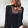 Embossed Chiffon SC27 - black Embossed Chiffon SC27 - black