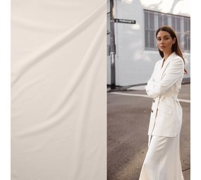 Gabardine Terlenka Stretch (heavy) WT91 - cream Gabardine Terlenka Stretch (heavy) WT91 - cream