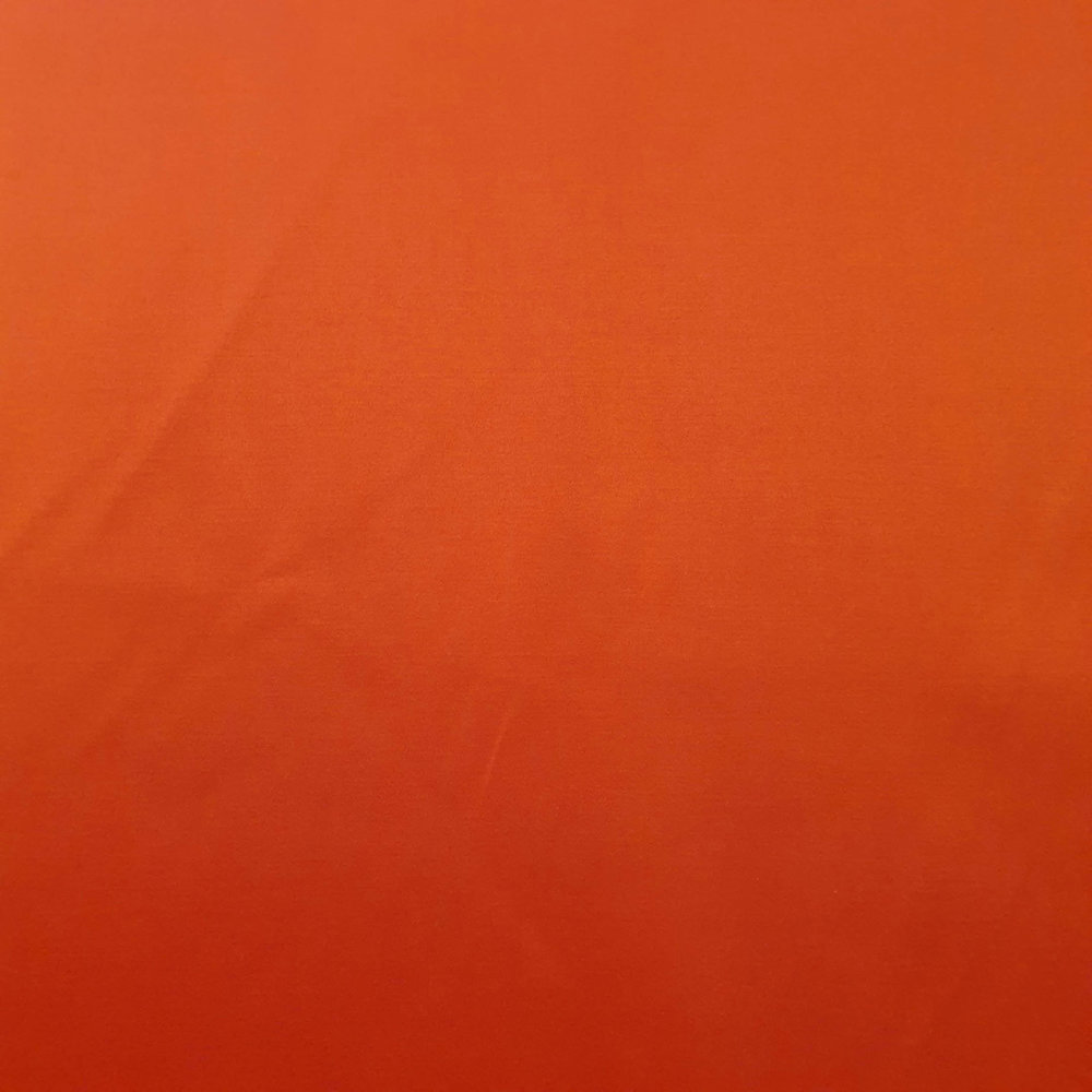 Glänzende Baumwolle Uni S32 - orange