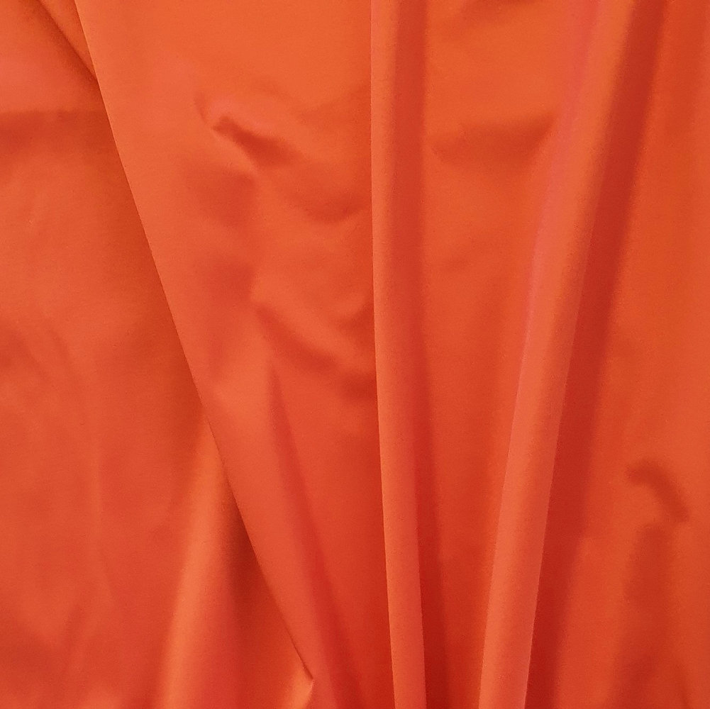 Glänzende Baumwolle Uni S32 - orange