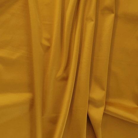 Glossy Cotton Uni S33 - golden yellow
