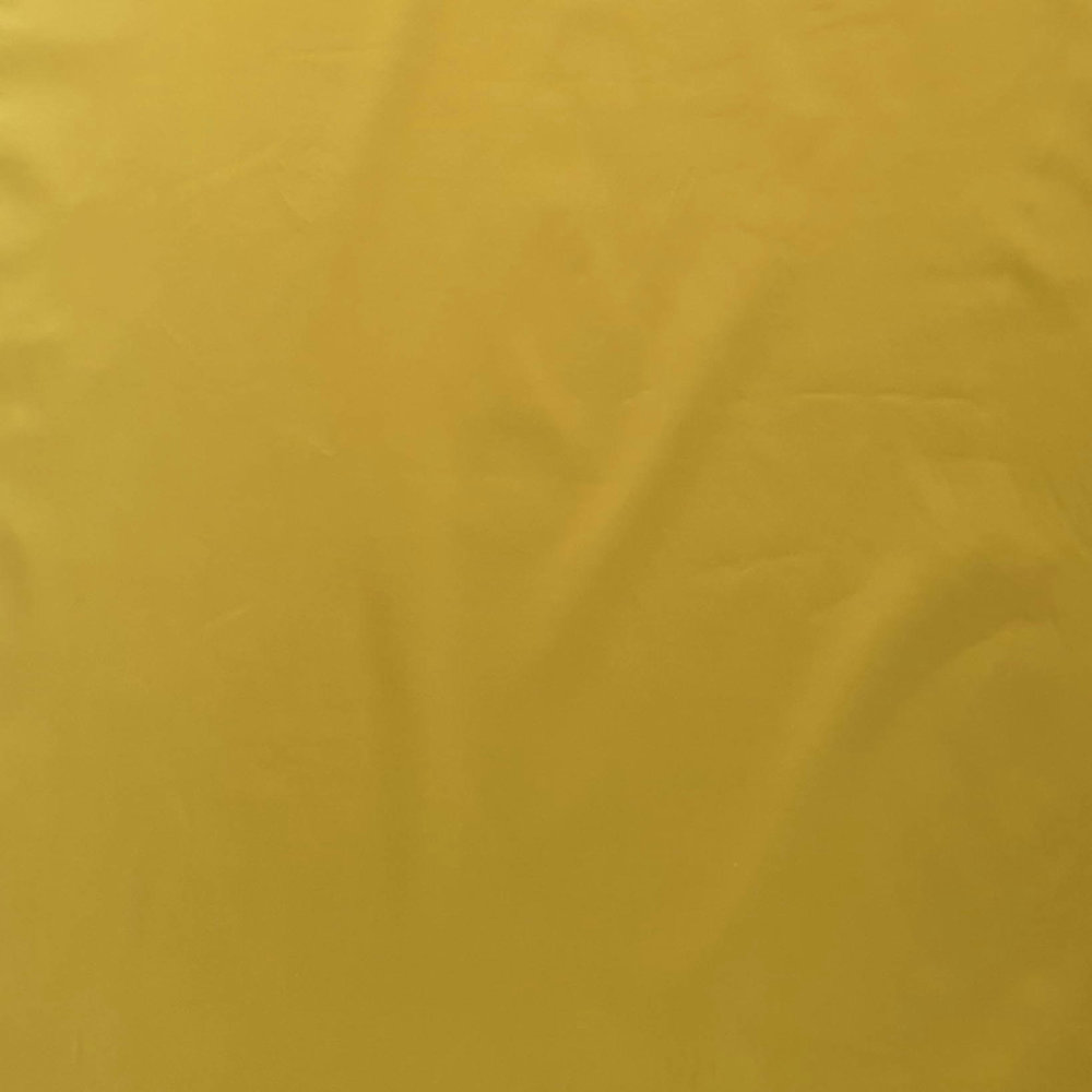 Glossy cotton Uni S34 - yellow