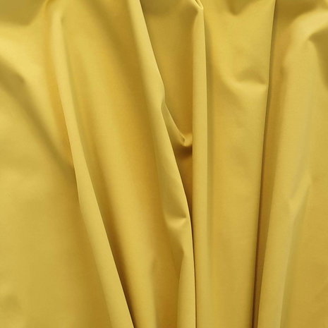 Glossy cotton Uni S34 - yellow
