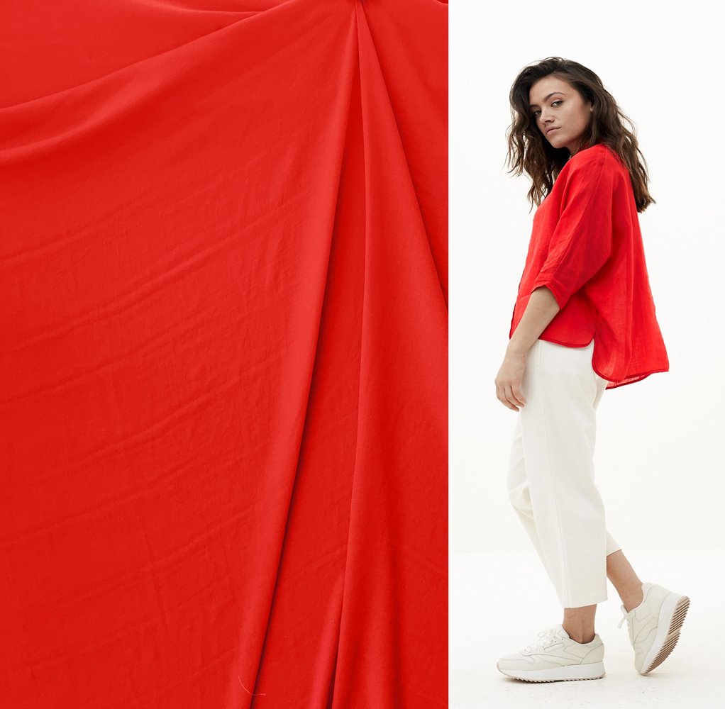 Light Linen AL01 - red Light Linen AL01 - red