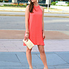 Viscose Twill Uni 2186 - salmon pink Viscose Twill Uni 2186 - salmon pink
