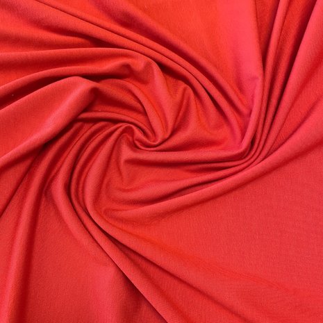 Jersey viscose Premium PV19 - rouge vif Jersey viscose Premium PV19 - rouge vif
