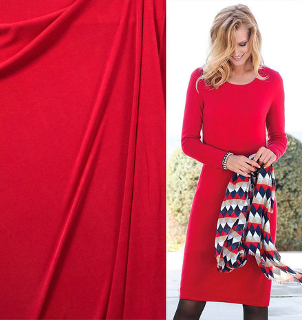 Jersey Modal C27 - rouge