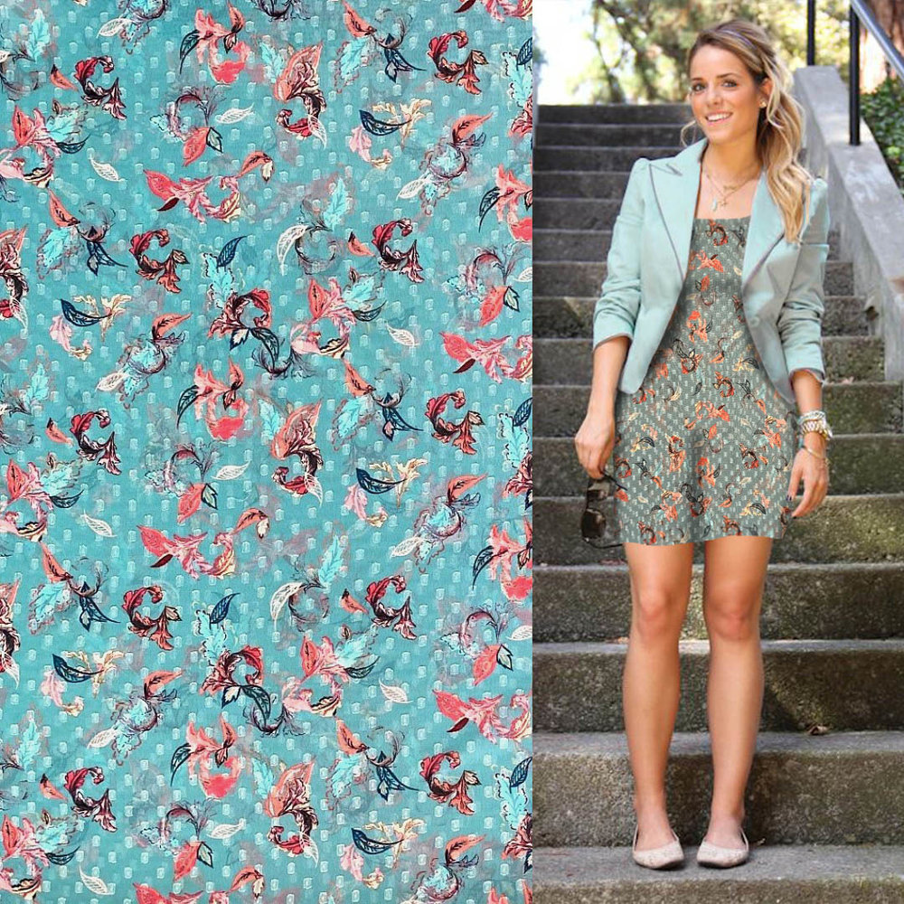 Polyester Chiffon mit Anwendung 2151 Polyester Chiffon mit Anwendung 2151