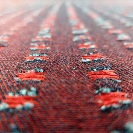 Gewebte Jeans JE31 - rot / blau Gewebte Jeans JE31 - rot / blau