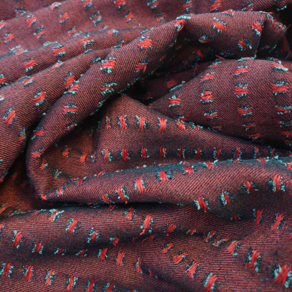 Gewebte Jeans JE31 - rot / blau Gewebte Jeans JE31 - rot / blau