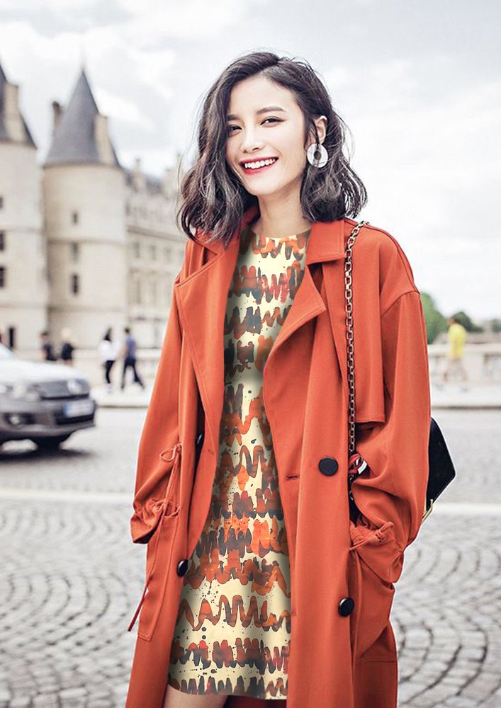 Jet d'encre soie stretch 2342 Jet d'encre soie stretch 2342