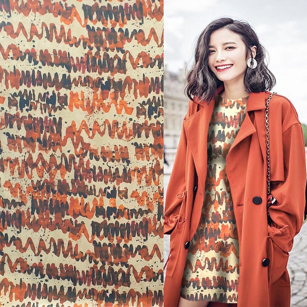 Jet d'encre soie stretch 2342 Jet d'encre soie stretch 2342