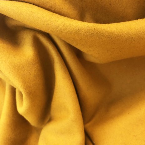Tissu pour manteau en laine KW03 - jaune Tissu pour manteau en laine KW03 - jaune