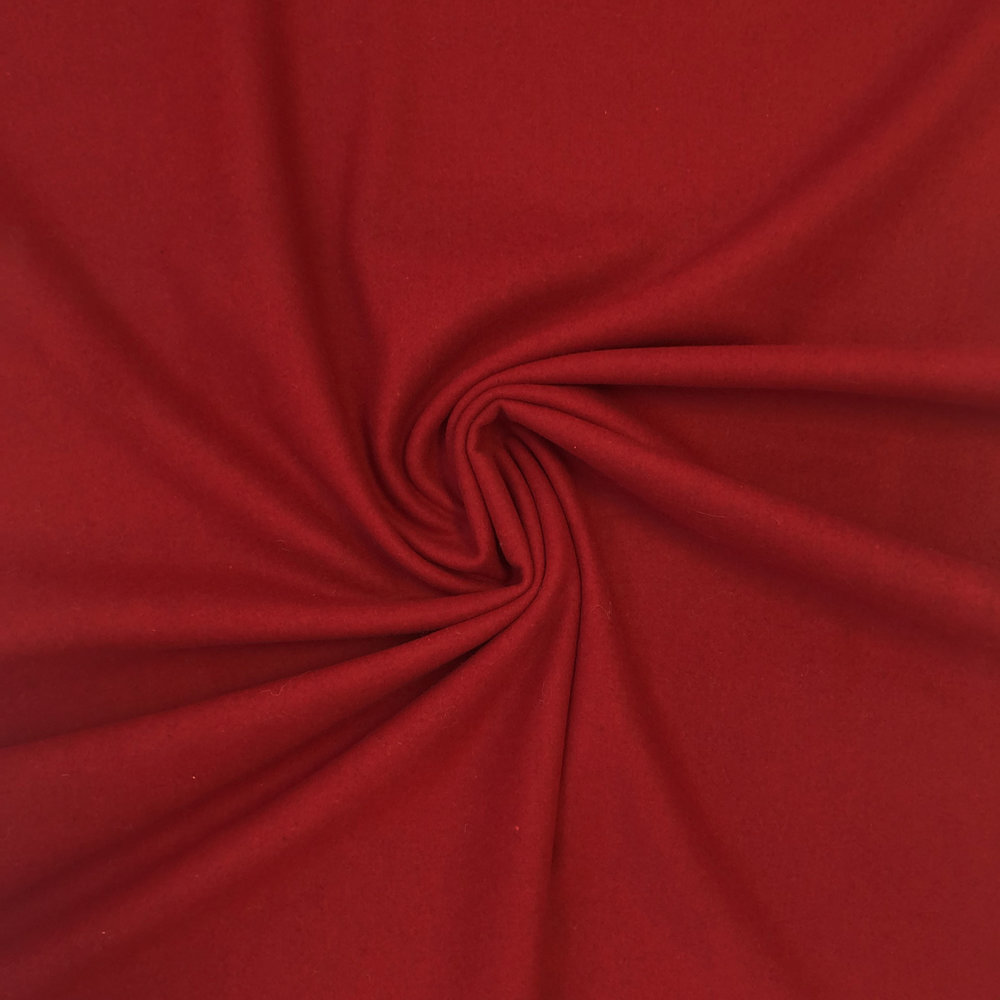 Tissu pour manteau en laine KW04 - rouge Tissu pour manteau en laine KW04 - rouge