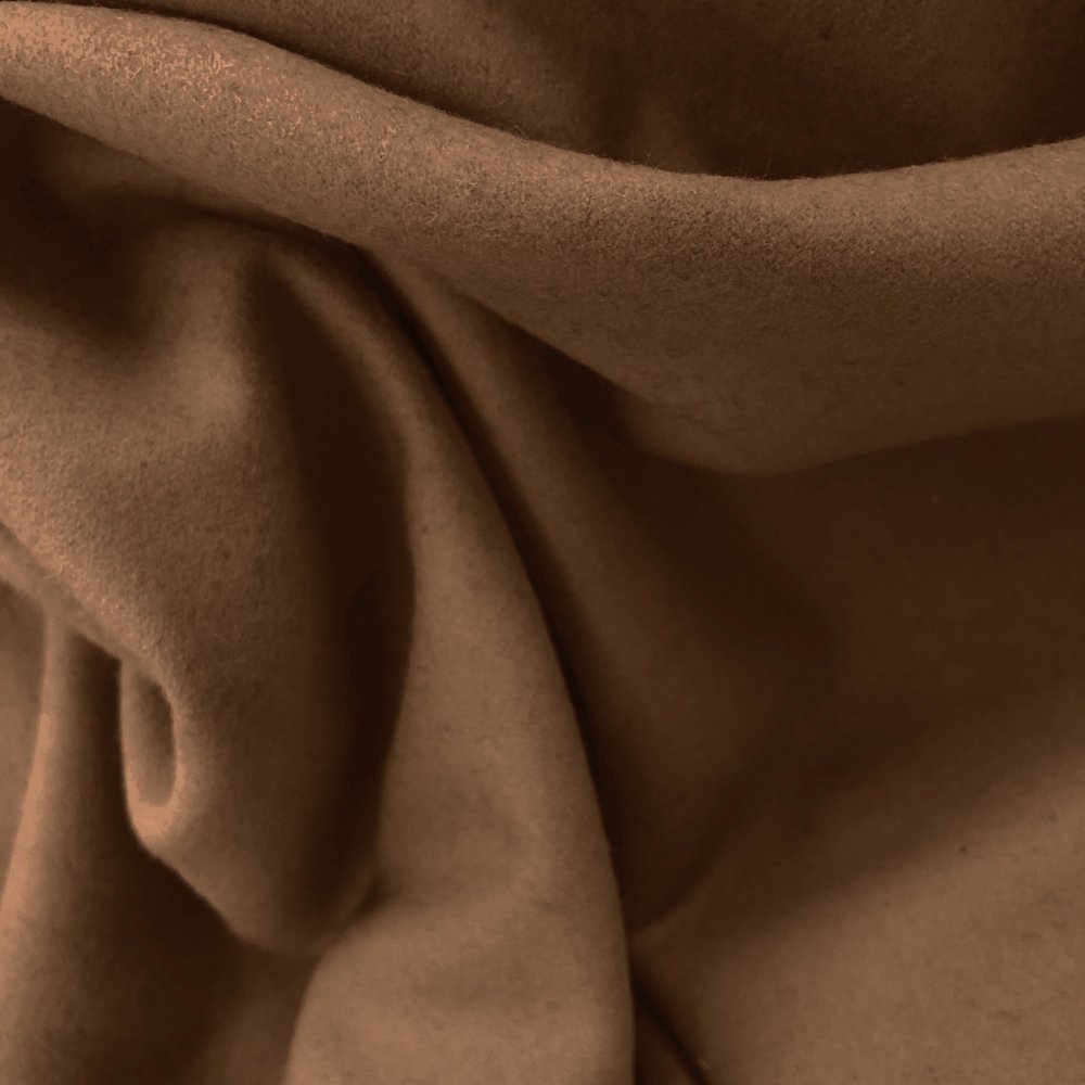 Wool Coat Fabric KW08 - caramel Wool Coat Fabric KW08 - caramel