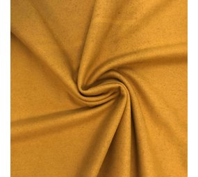 Tissu manteau en laine KW09 - jaune ocre