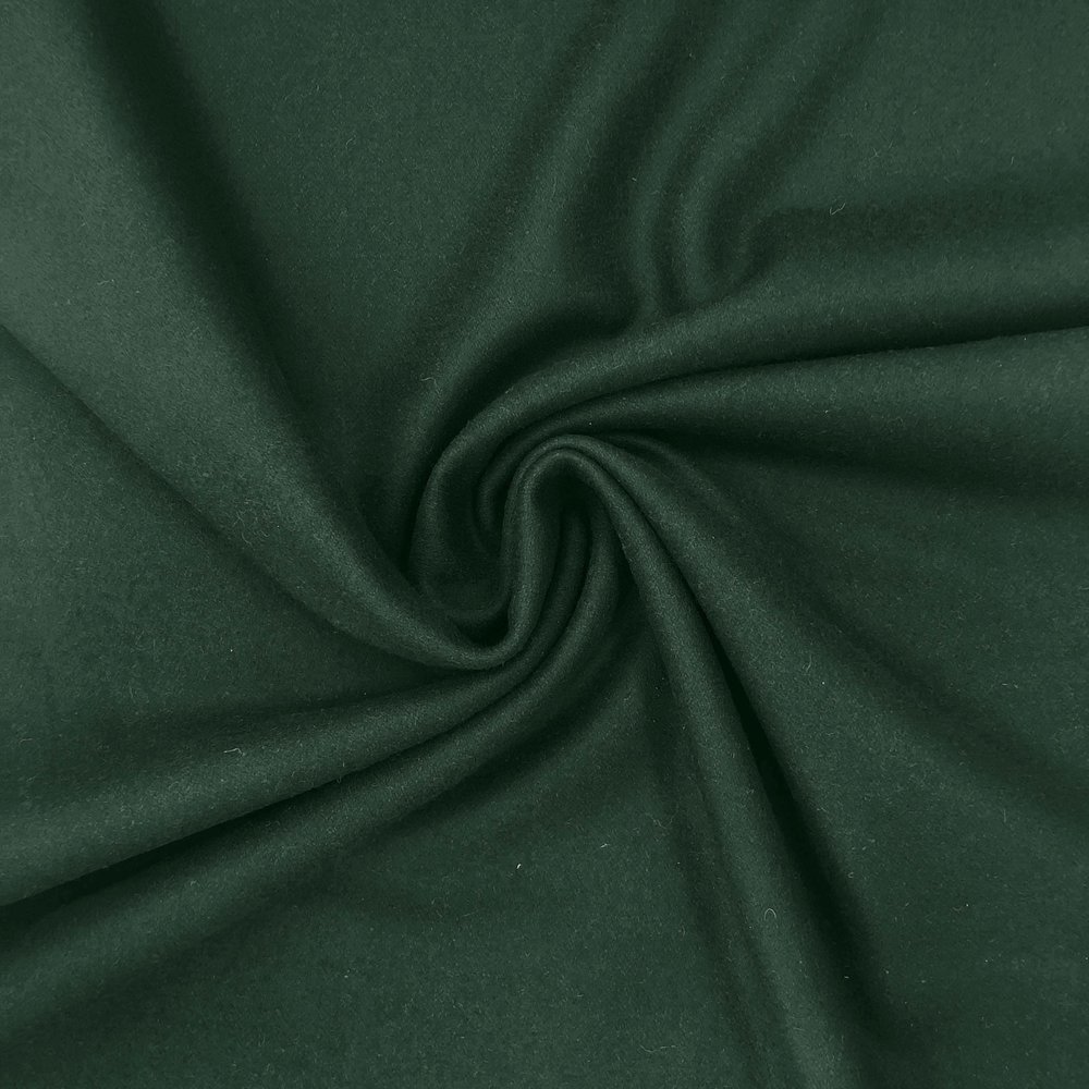 Tissu pour manteau en laine KW12 - vert bouteilles Tissu pour manteau en laine KW12 - vert bouteilles