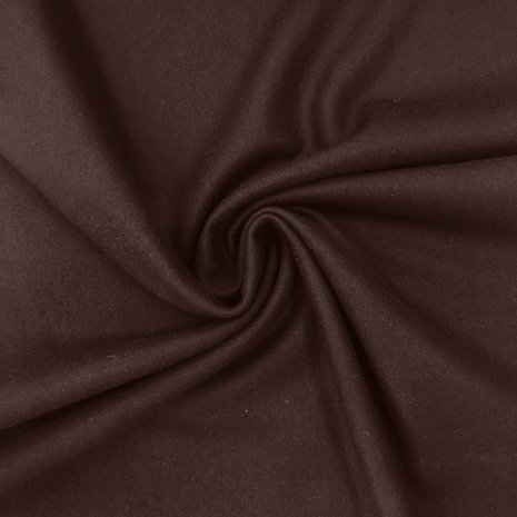 Wool Coat Fabric KW13 - brown Wool Coat Fabric KW13 - brown