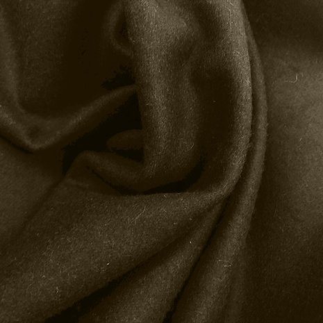 Woolen Coat Fabric KW14 - moss green