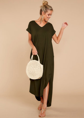 Soft Touch Travel Jersey TP10 - moosgrün