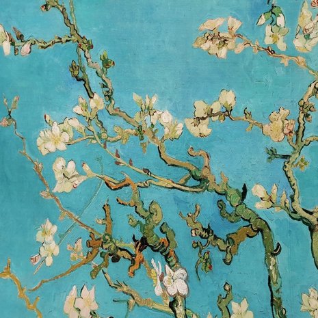 Jersey Inkjet 2437 - Van Gogh / Amandelbloesem Jersey Inkjet 2437 - Van Gogh / Amandelbloesem