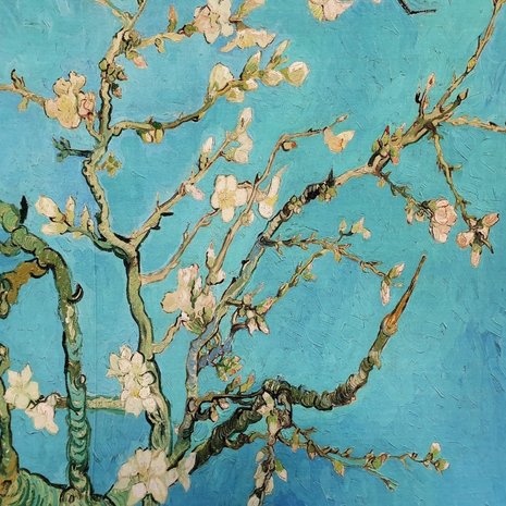 Jersey Inkjet 2437 - Van Gogh / Amandelbloesem Jersey Inkjet 2437 - Van Gogh / Amandelbloesem