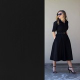 Soft Touch Travel Jersey TP09 - zwart Soft Touch Travel Jersey TP09 - zwart