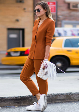 Terlenka 4-Way Stretch TS08 - orange brûlé Terlenka 4-Way Stretch TS08 - orange brûlé