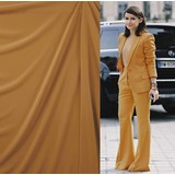 Gabardine Terlenka  Stretch (zwaar) WT85 - okergeel