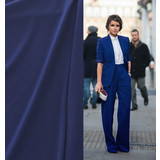 Gabardine Terlenka Stretch (lourd) WT79 - bleu cobalt Gabardine Terlenka Stretch (lourd) WT79 - bleu cobalt