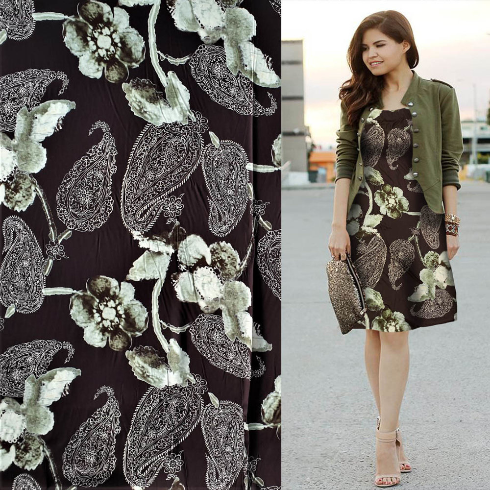 Viscose Satin Inkjet 2456 Viscose Satin Inkjet 2456