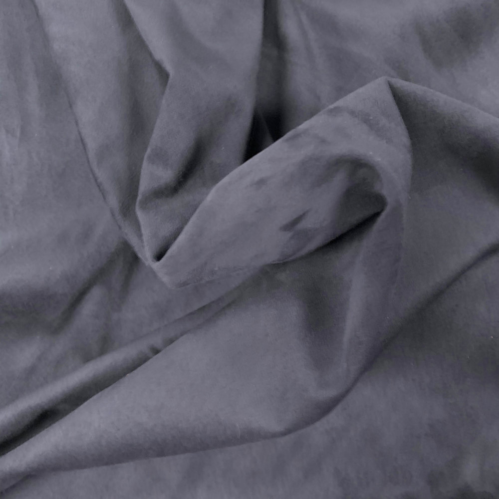 Wildleder Stretch SU01 - Stahlblau Wildleder Stretch SU01 - Stahlblau
