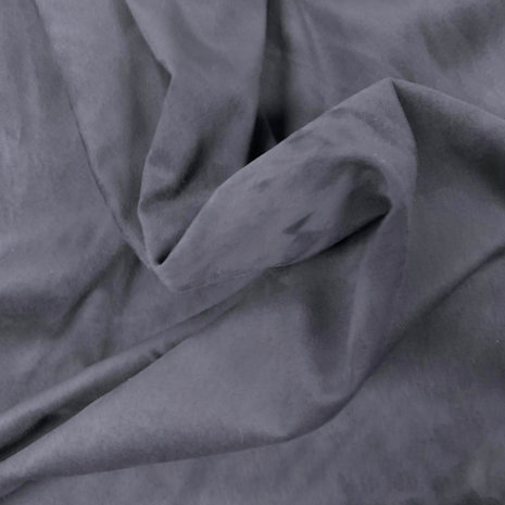 Suèdine stretch SU01 - staal blauw Suèdine stretch SU01 - staal blauw